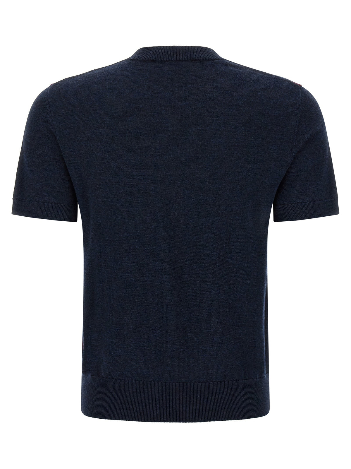 Tory Burch Argyle Sweater Blue, view 2