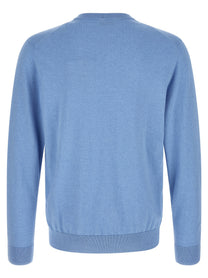 Ballantyne Argyle Sweater Blue