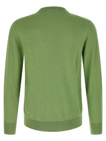 Ballantyne Argyle Sweater Green