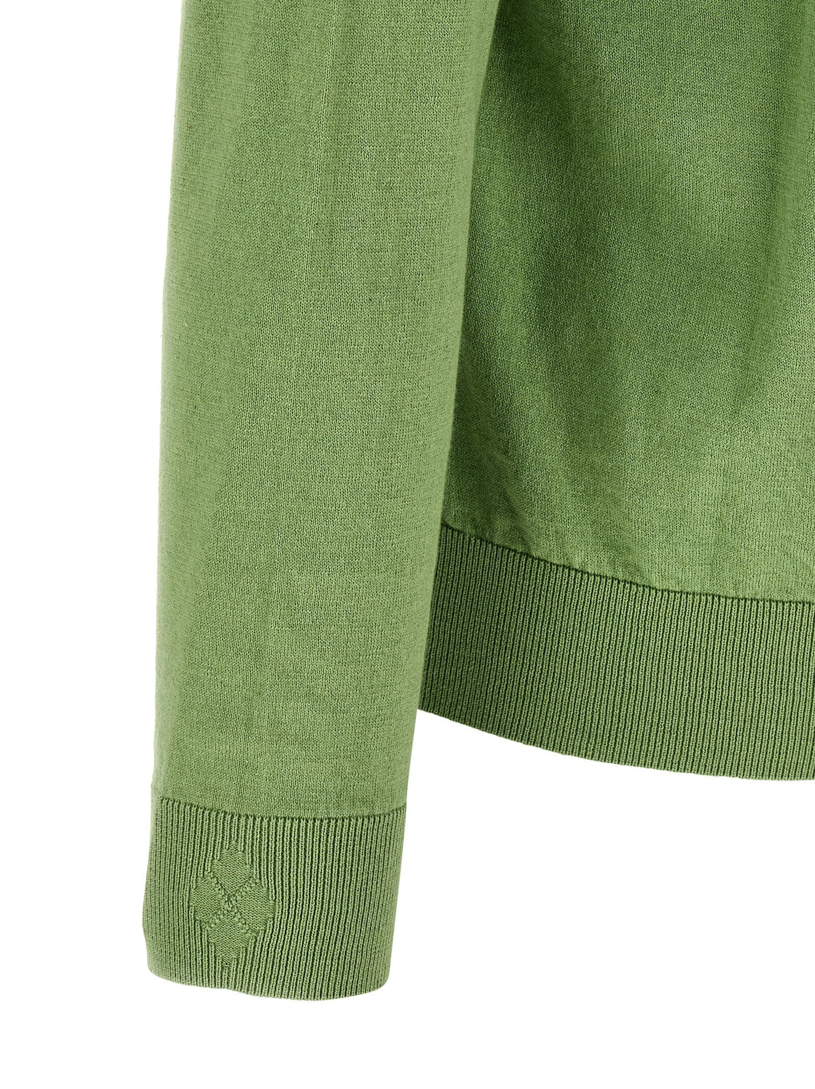 Ballantyne Argyle Sweater Green