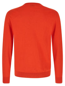 Ballantyne Argyle Sweater Red