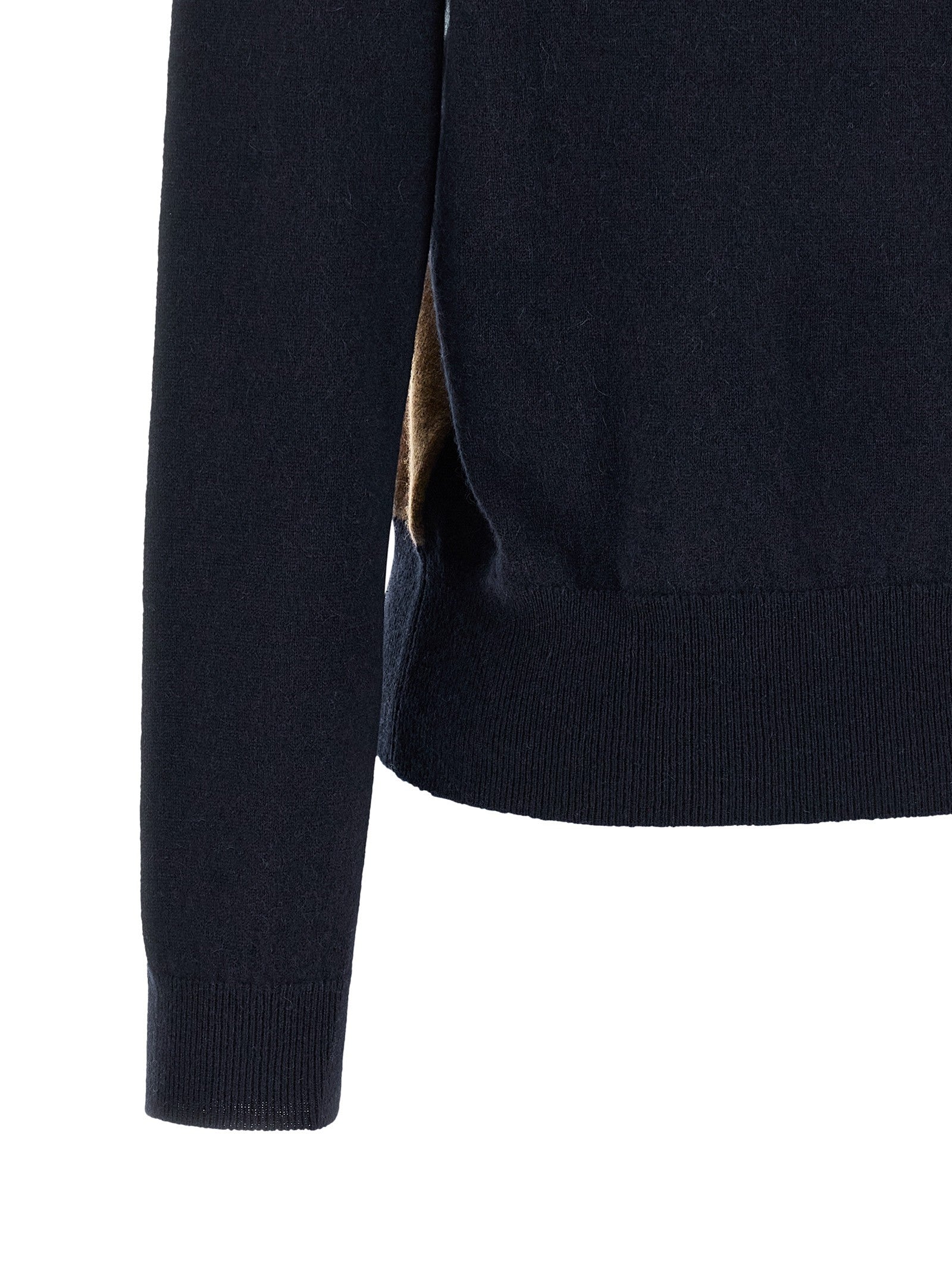 Ballantyne Argyle Knit Blue