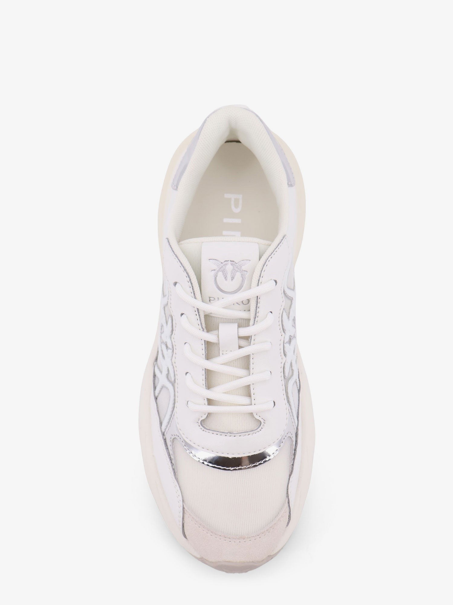 Pinko Women's Ariel Leather Sneakers White Pinko