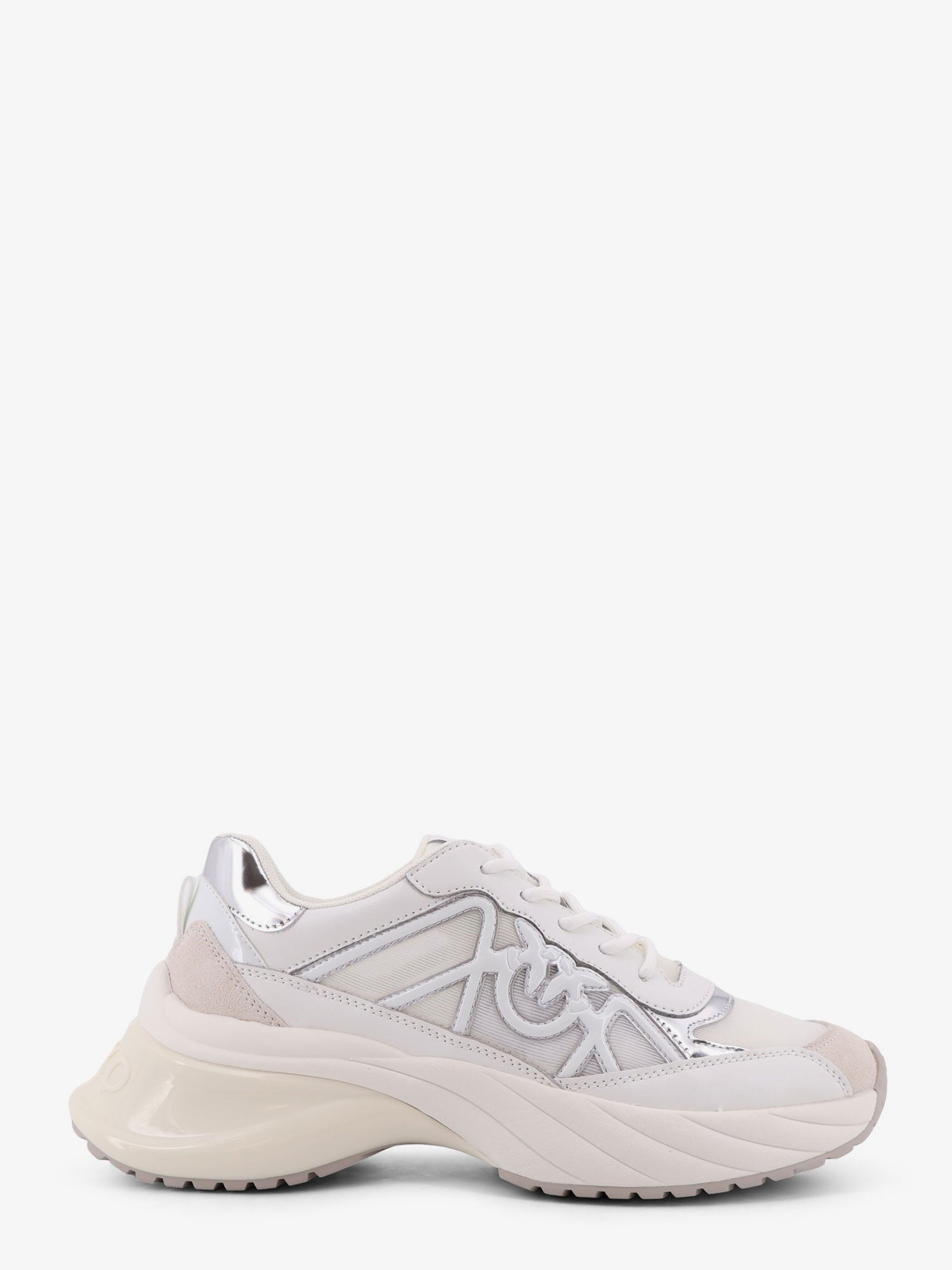 Pinko Women's Ariel Leather Sneakers White Pinko
