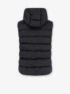 Moncler Men's Arinella Matt Black Sleeveless Down Jacket Black, view 2