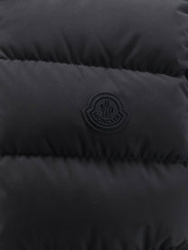 Moncler Men's Arinella Matt Black Sleeveless Down Jacket Black