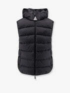 Moncler Men's Arinella Matt Black Sleeveless Down Jacket Black