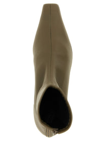 Khaite Arizona Ankle Boots Green