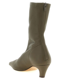 Khaite Arizona Ankle Boots Green