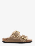 Birkenstock Women's Arizona Big Buckle Shearling Sandals Brown