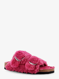 Birkenstock Women's Arizona Big Buckle Teddy River Teddy Sandals Pink