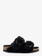 Birkenstock Women's Arizona Big Buckle Teddy Sandals Black