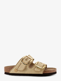 Birkenstock Women's Arizona Big Raffia Sandals Beige