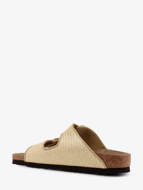 Birkenstock Women's Arizona Big Raffia Sandals Beige