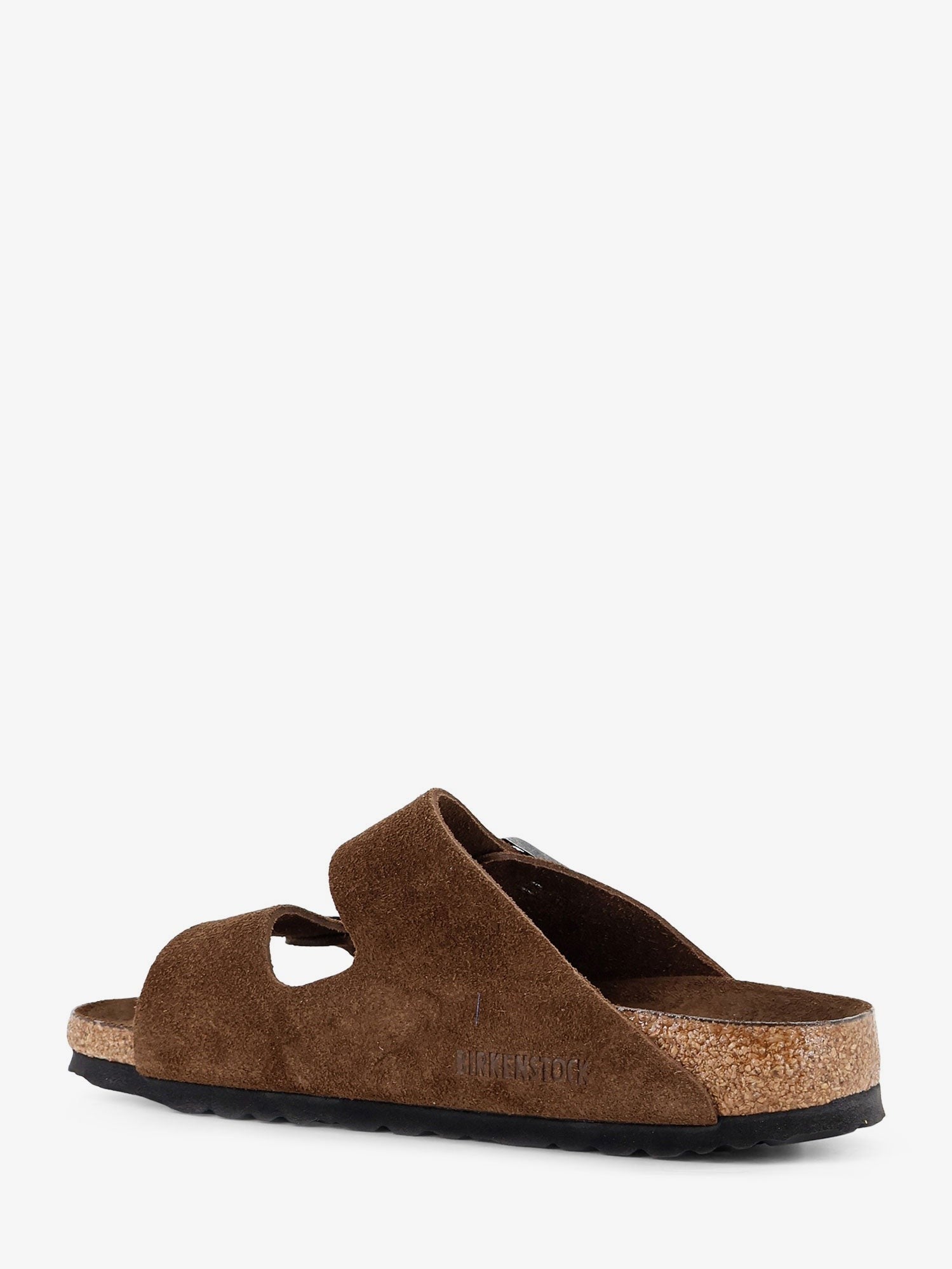 Birkenstock Unisex Arizona BS Suede Sandals Brown