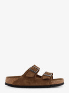 Birkenstock Unisex Arizona BS Suede Sandals Brown