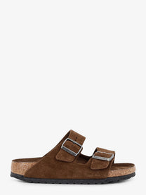 Birkenstock Unisex Arizona BS Suede Sandals Brown