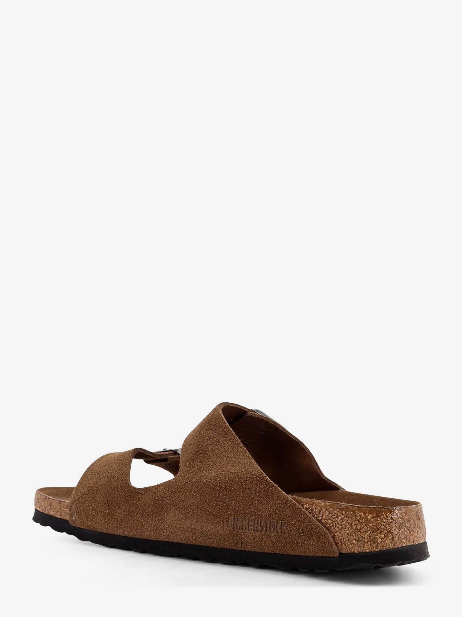 Birkenstock Unisex Arizona BS Suede Sandals Brown