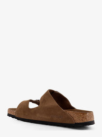 Birkenstock Unisex Arizona BS Suede Sandals Brown