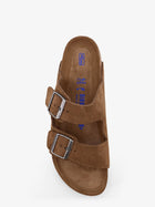 Birkenstock Unisex Arizona BS Suede Sandals Brown, view 5