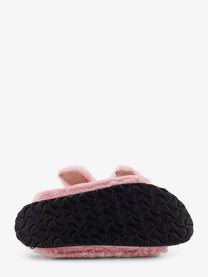 Birkenstock Women's Arizona Faux Fur Low Sandals Pink