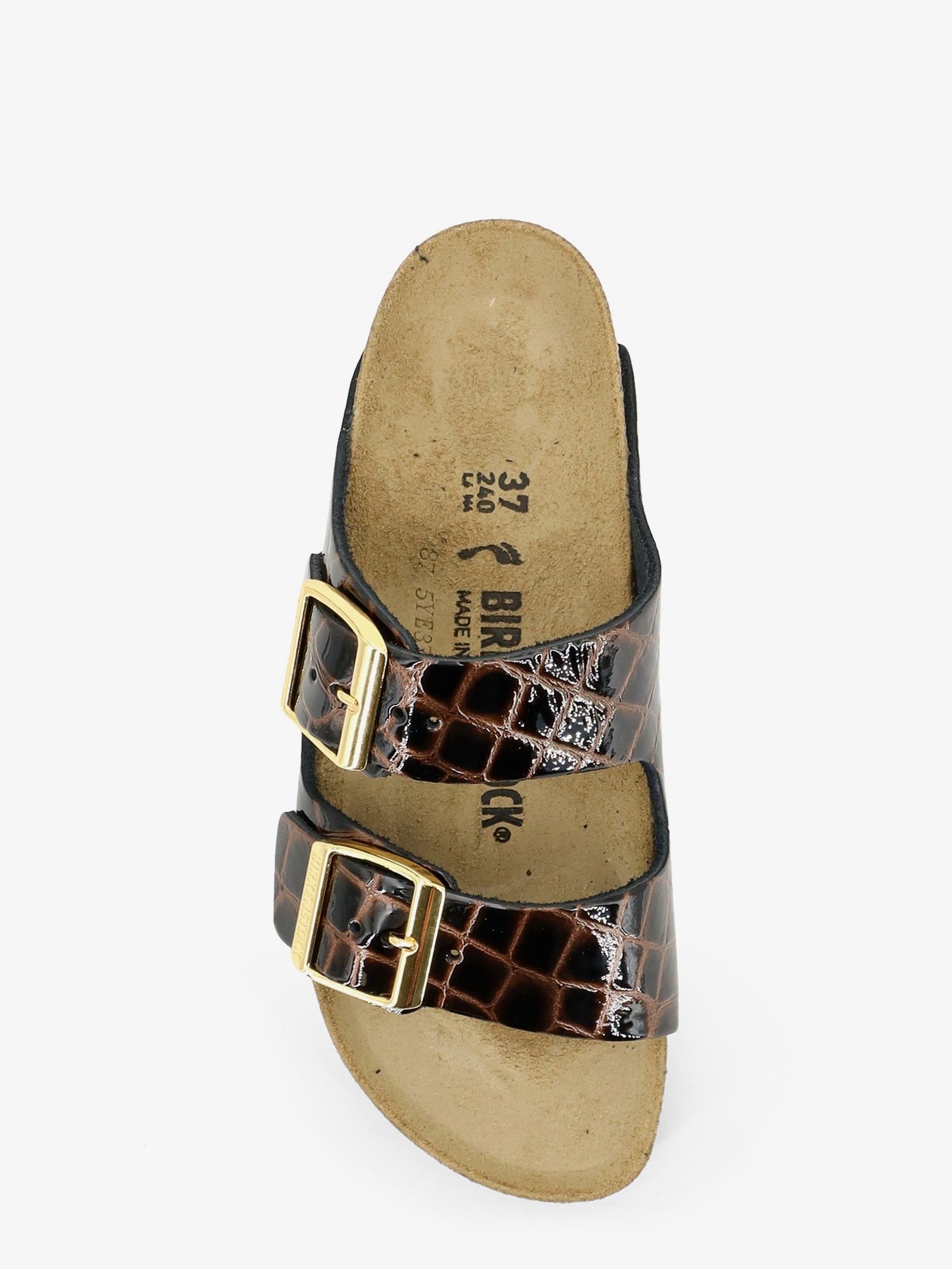 Birkenstock Women's Arizona Leather Sandals Black
