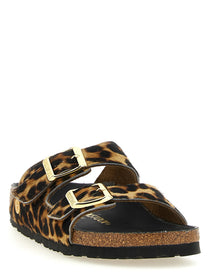 Birkenstock Women's Arizona Pony Skin Sandals White
