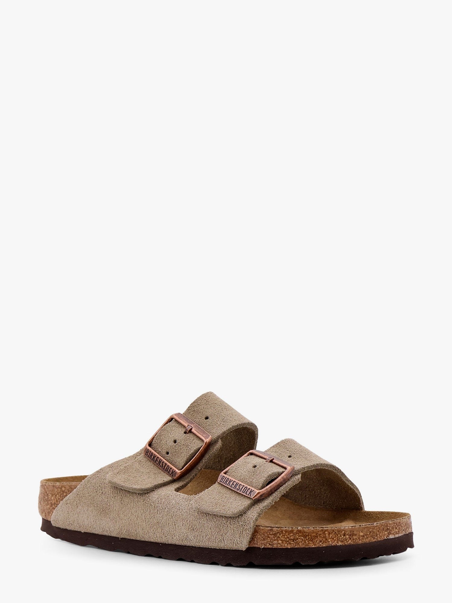 Birkenstock Women's Arizona Suede Sandals Beige