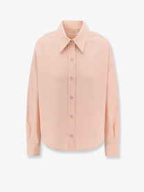 The Frankie Shop Women's Arlen Cotton Shirt Blue