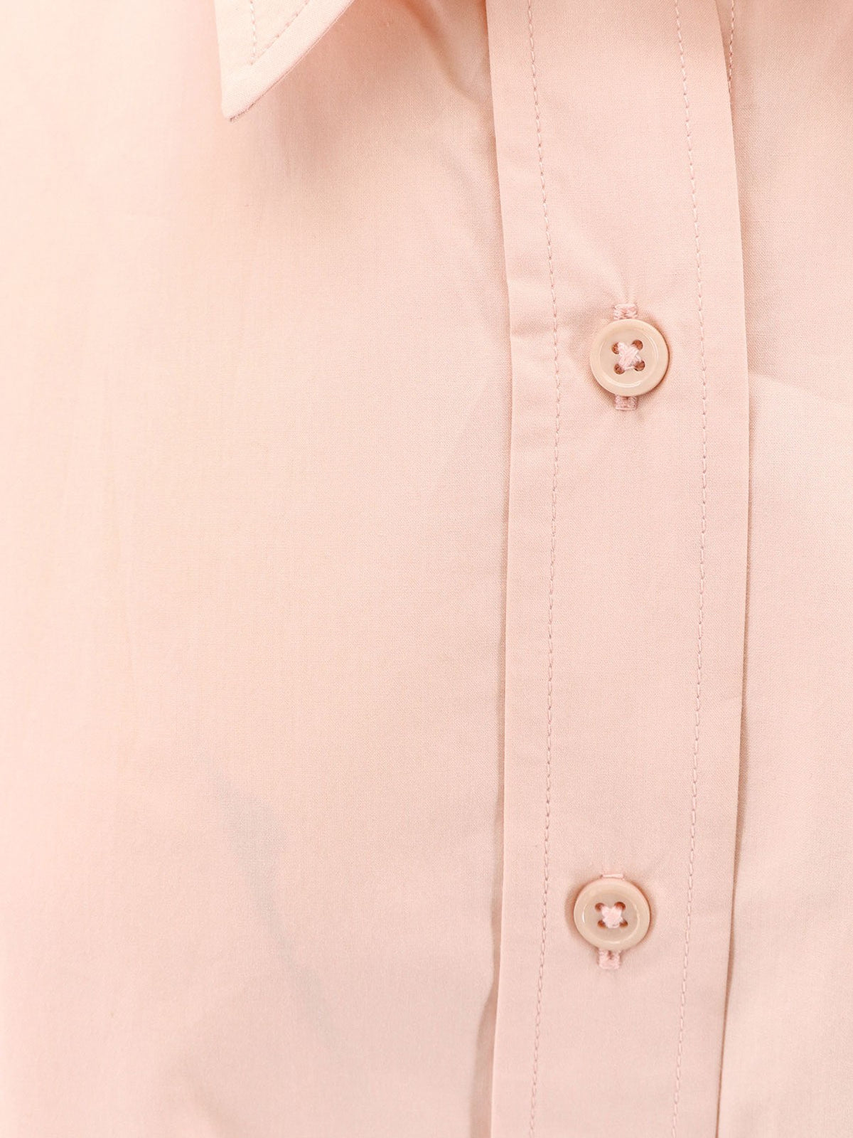 The Frankie Shop Women's Arlen Cotton Shirt Blue, view 3