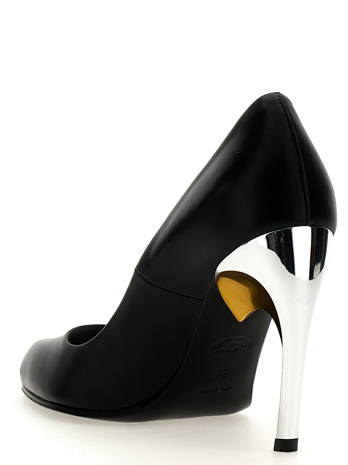 Alexander McQueen Armadillo Pumps Black, view 3