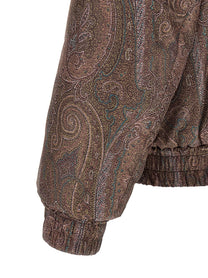 ETRO Arnica Bomber Jacket Brown
