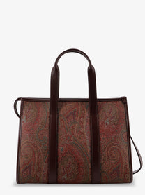 ETRO Women's Arnica Paisley Fabric Handbag Black