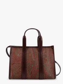 ETRO Women's Arnica Paisley Fabric Handbag Black