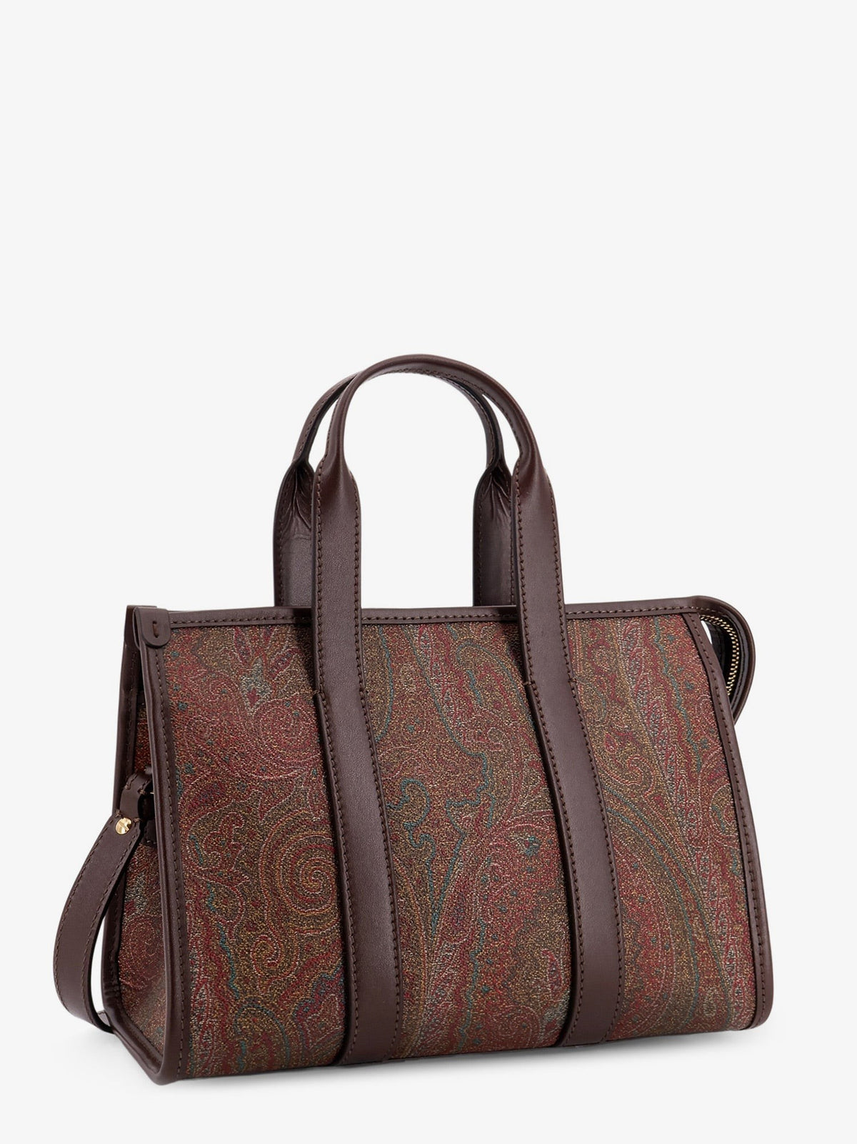 ETRO Women's Arnica Paisley Fabric Handbag Black