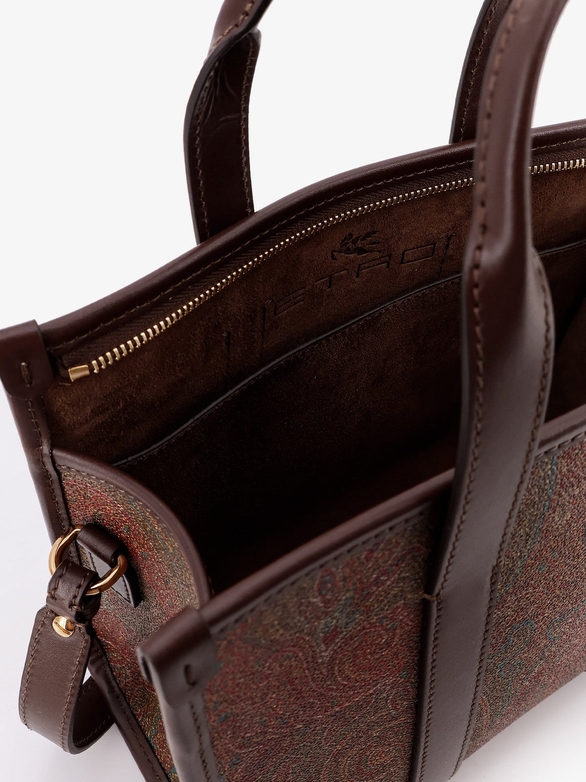 ETRO Women's Arnica Paisley Fabric Handbag Black