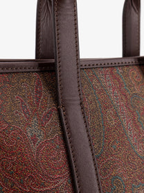 ETRO Women's Arnica Paisley Fabric Handbag Black