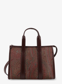 ETRO Women's Arnica Paisley Fabric Handbag Black