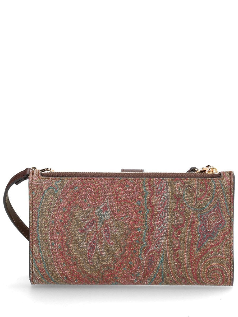 Etro Women's Arnica Shoulder Wallet Brown
