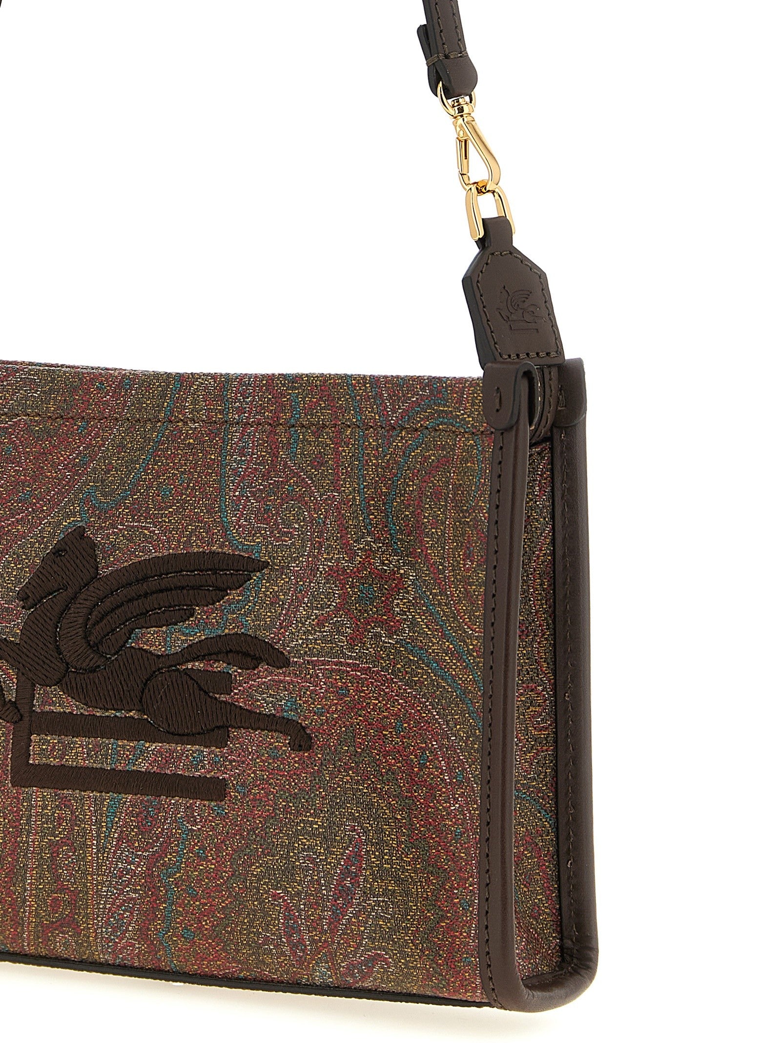 ETRO Arnica Small Clutch Gold