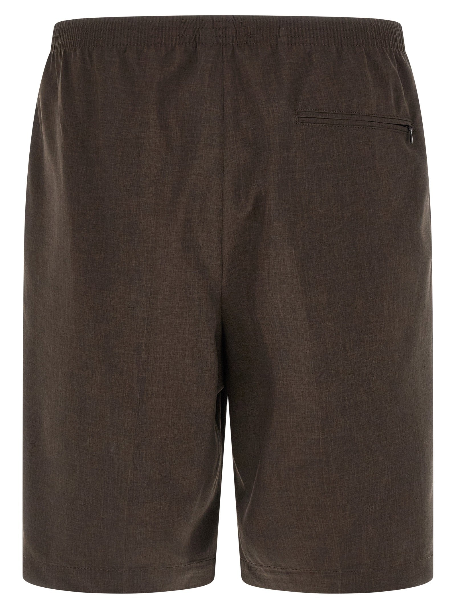 Cellar Door Arno Bermuda Shorts Brown