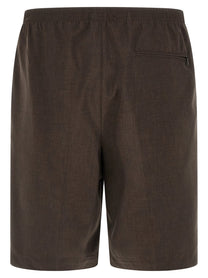Cellar Door Arno Bermuda Shorts Brown