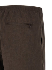 Cellar Door Arno Bermuda Shorts Brown
