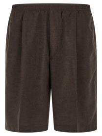 Cellar Door Arno Bermuda Shorts Brown