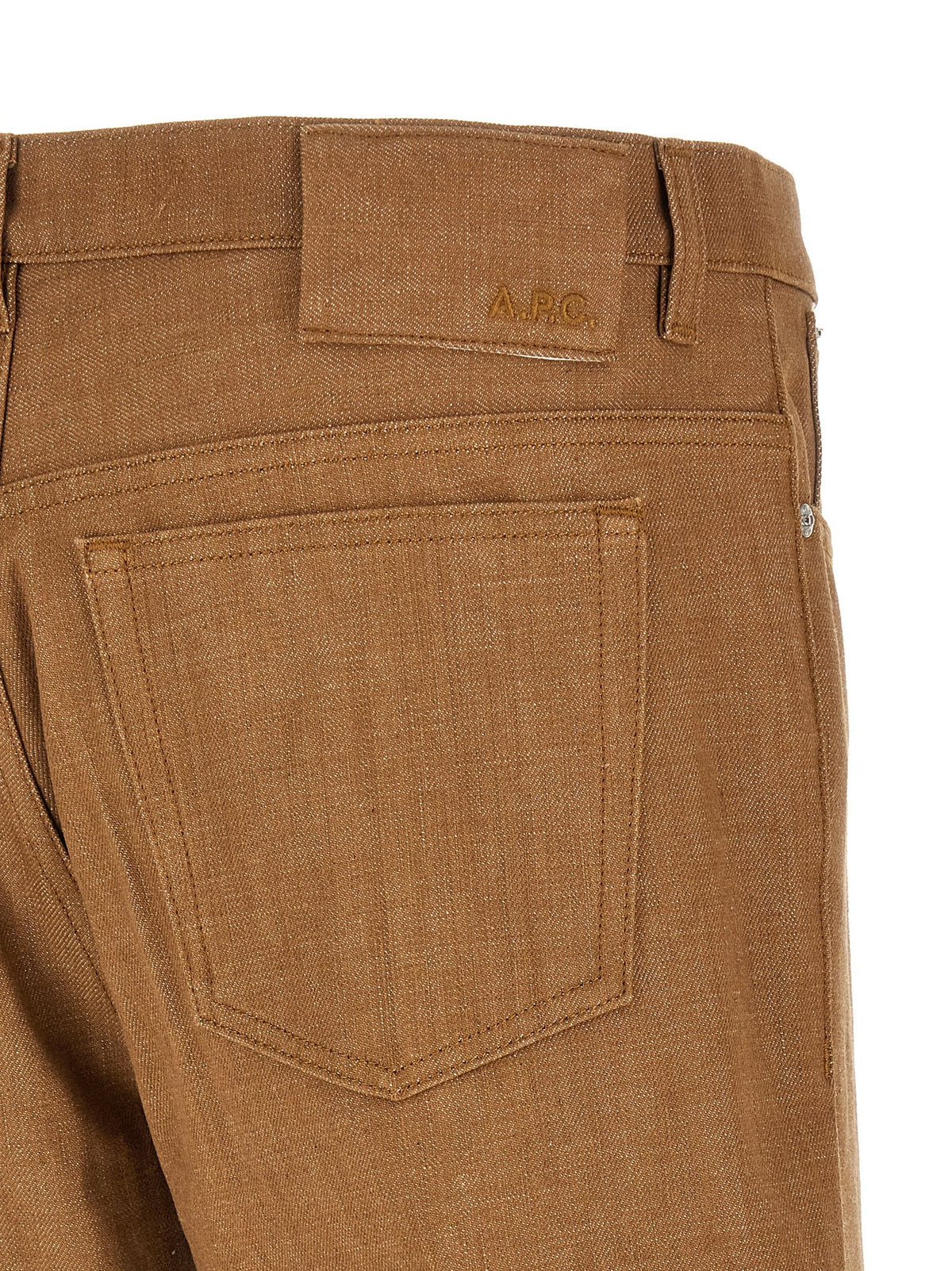 A.P.C Arno Jeans Brown, view 4
