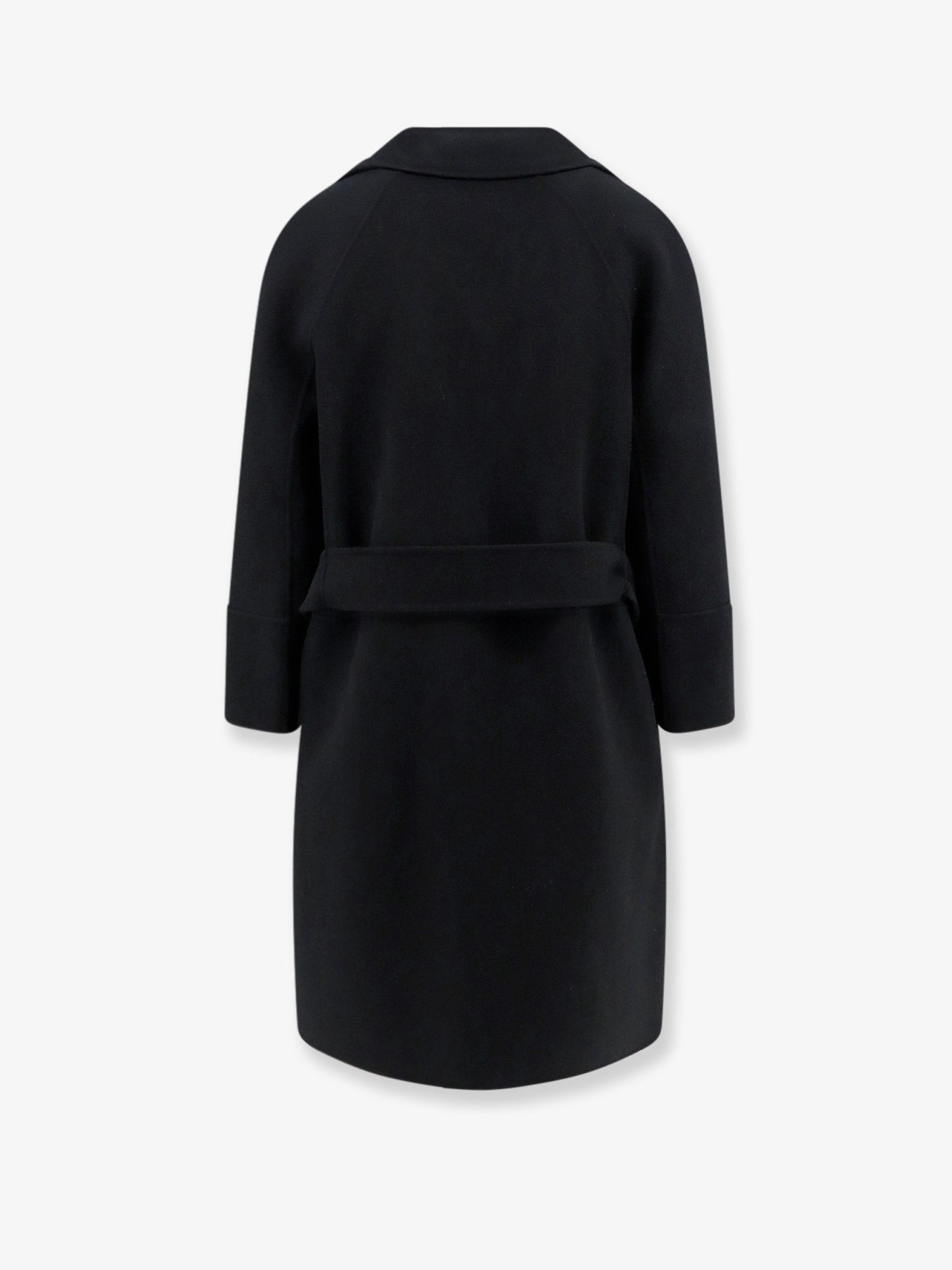 S Max Mara Women's Arona Virgin Wool Coat Black
