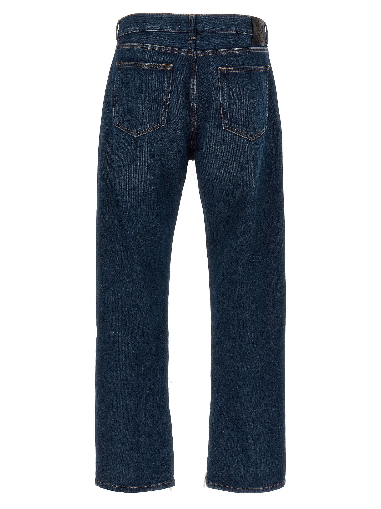 Off-White Arr Zip Skate Jeans Blue