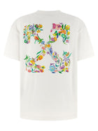 Off-White Arrow Glowing Flower Shirt White, view 2