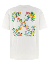 Off-White Arrow Glowing Flower Shirt White