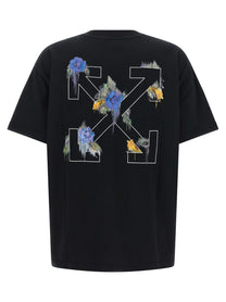 Off-White Arrow Out Flower Shirt Black